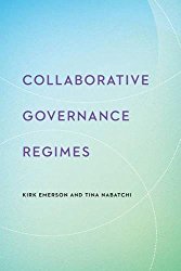Colaborative Governance Regimes